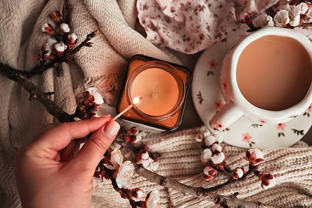 coffee scented candles