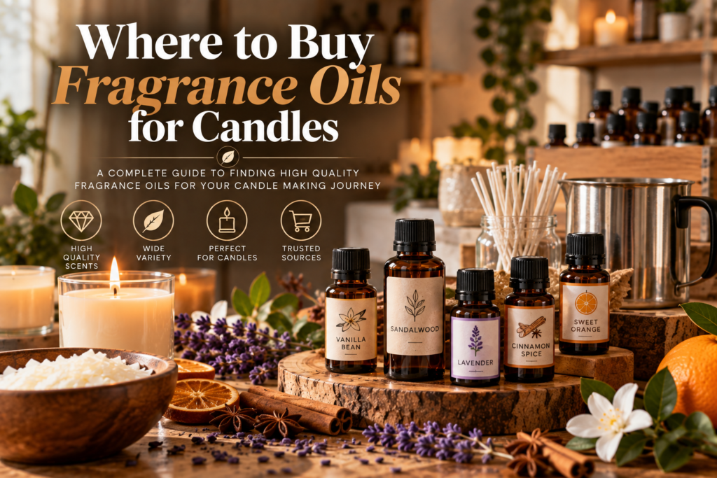 Where to Buy Fragrance Oils for Candles